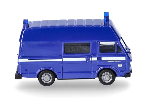 herpa-basic-vw-lt-kastenwagen-hochdach-thw-modellauto-blau-1-87 image 8