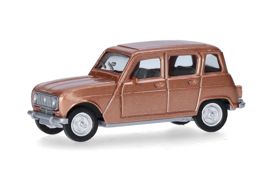 herpa-cars-trucks-renault-r4-modellauto-1-87-beige image 1