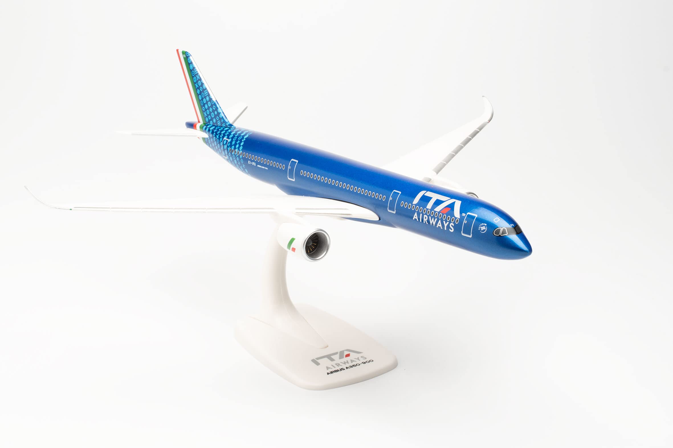 herpa-snapfit-ita-airways-airbus-a350-900-flugzeugmodell-1-200-ei-ifa image 3