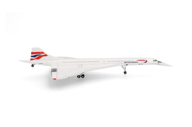 herpa-wings-concorde-british-airways-flugzeugmodell-union-flag image 1