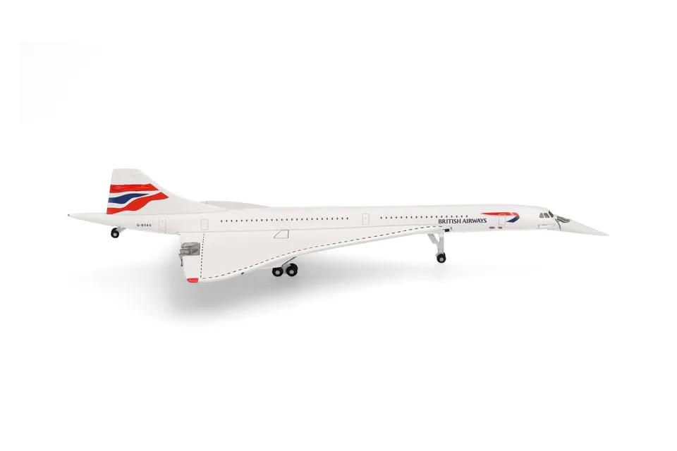 herpa-wings-concorde-british-airways-flugzeugmodell-union-flag image 1