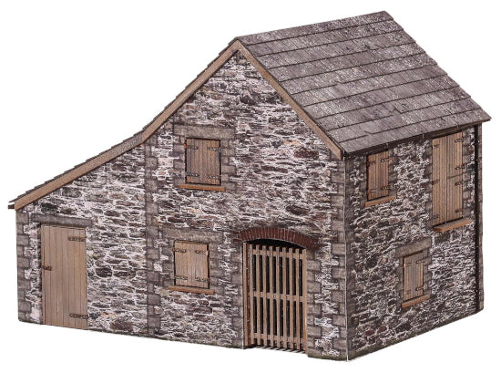 peco-scale-model-scenery-kx098-old-dairy-h0-oo-bausatz image 1