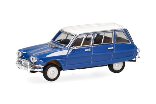 herpa-citroen-ami-6-break-modellauto-1-87-enzianblau-kunststoff image 6