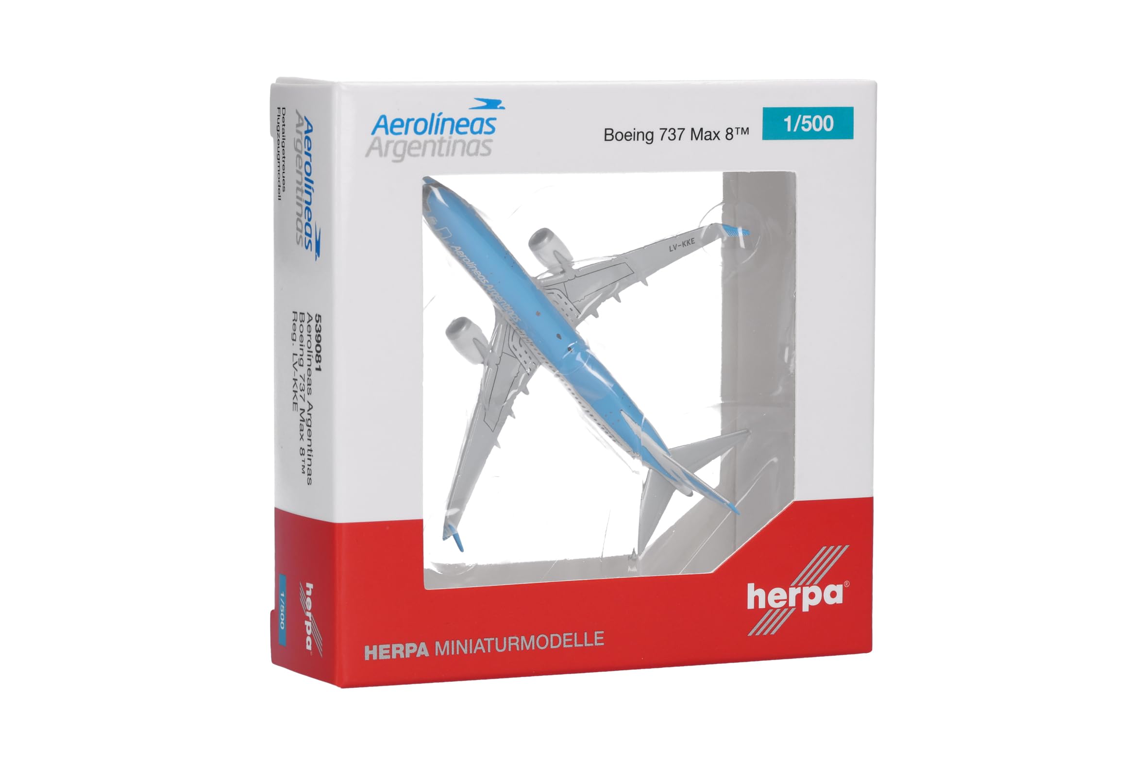 herpa-wings-aerol-neas-boeing-737-max-8-flugzeug-1-500-metall image 5