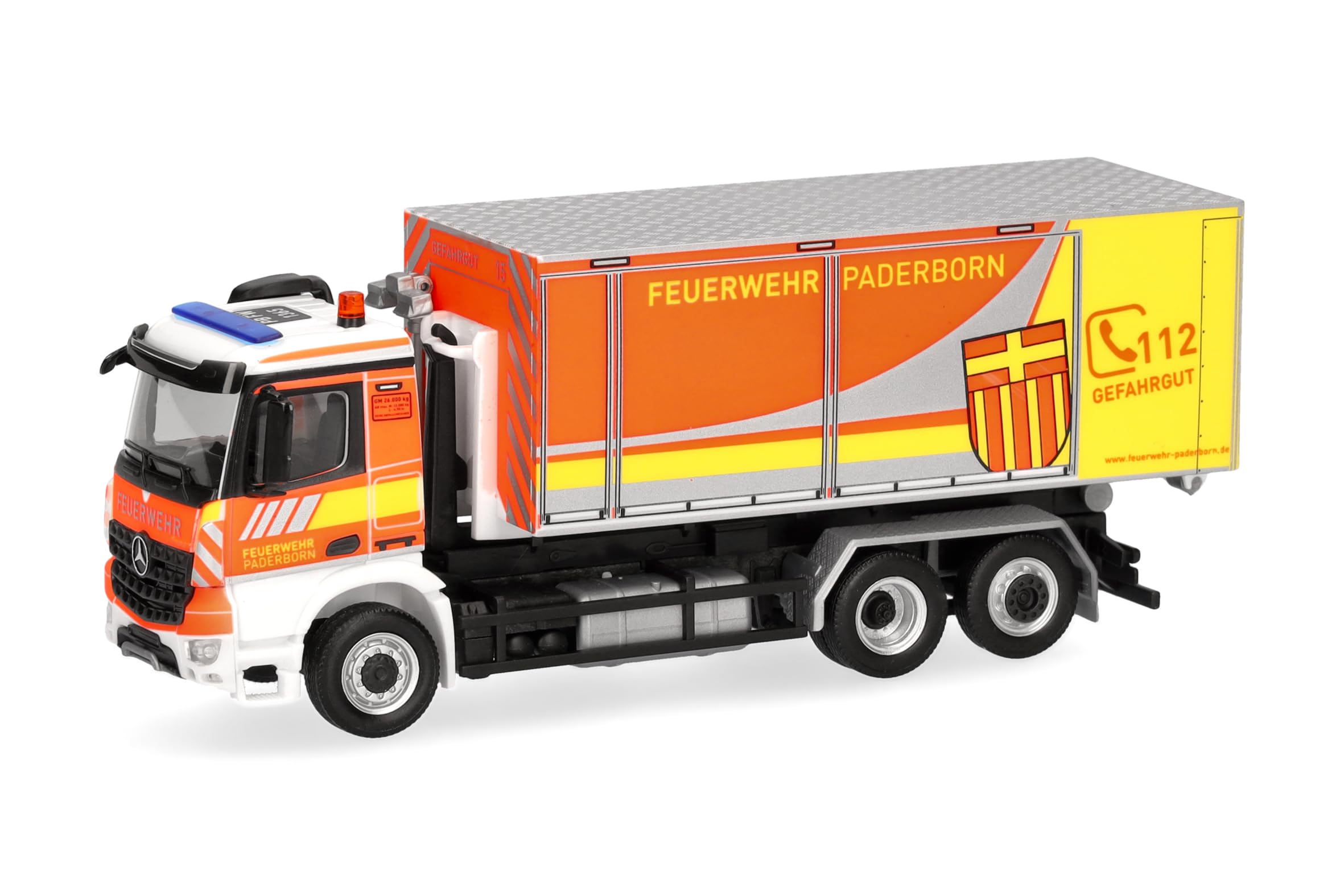 herpa-mercedes-arocs-m-wechsellader-lkw-modell-1-87-paderborn image 1