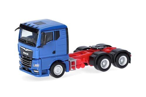 herpa-man-tgx-gn-zugmaschine-3-achs-blau-lkw-modell-1-87 image 5