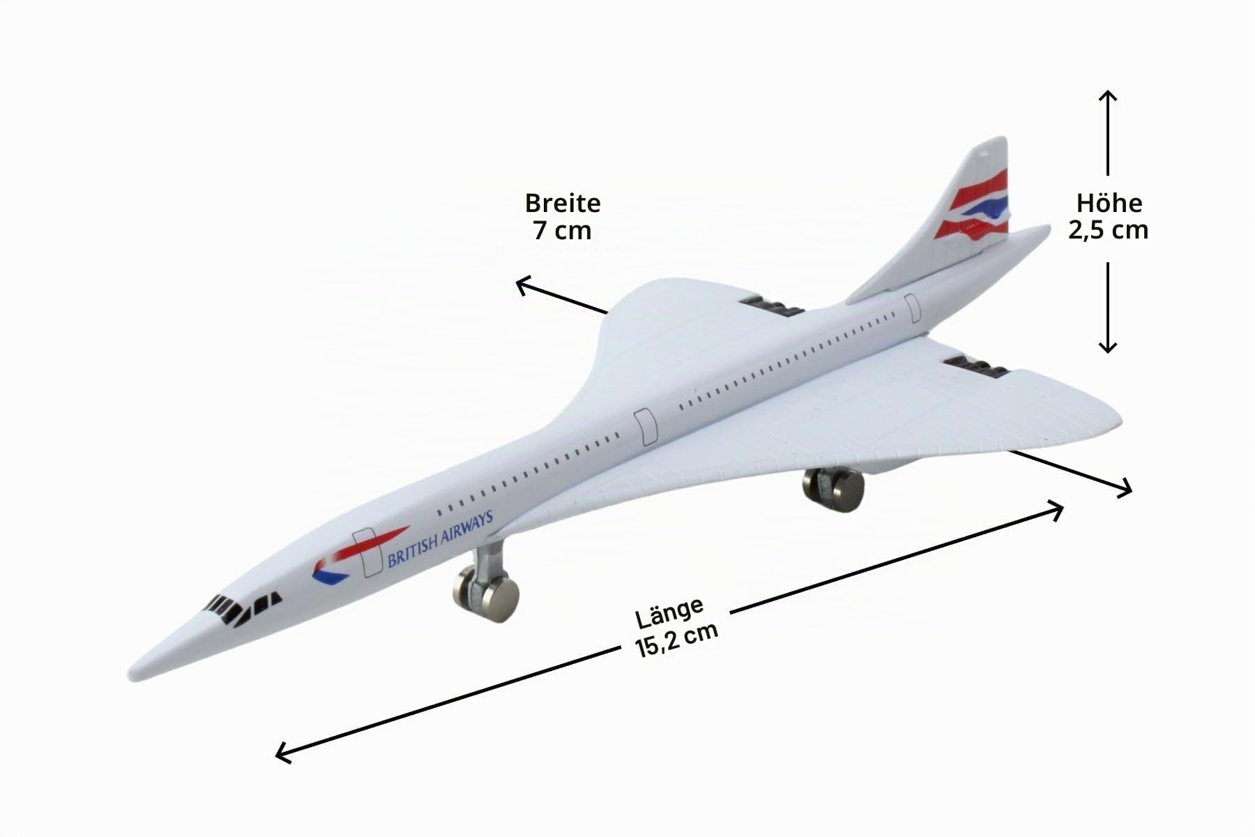 herpa-toys-british-airways-concorde-flugzeugmodell-kinder image 3