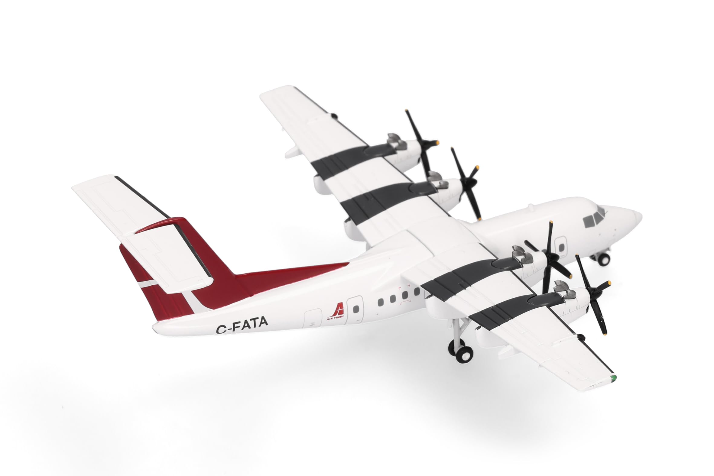 herpa-wings-air-tindi-dhc-7-modellflugzeug-1-200-metall-sammler image 3