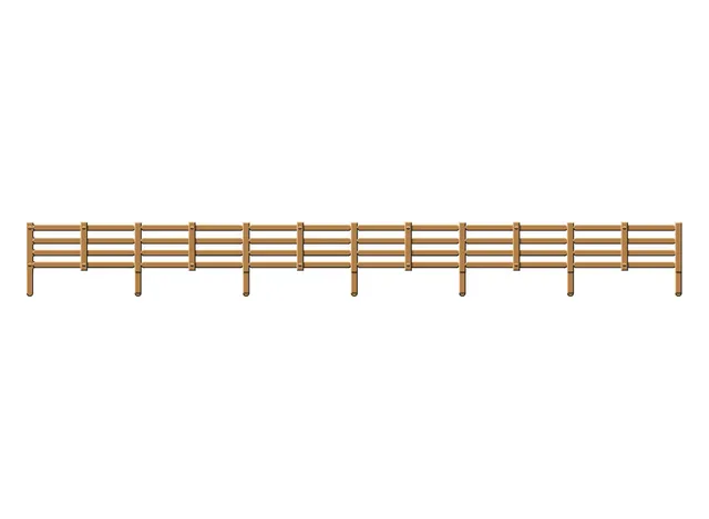 peco-lineside-lk-12115-weidezaun-tt120-1360-mm-flexibel image 1