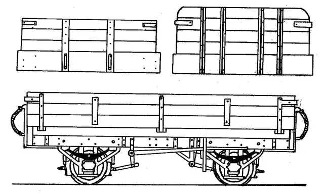 dundas-dm77-oo-9-offener-schmalspur-wagen-bausatz image 1