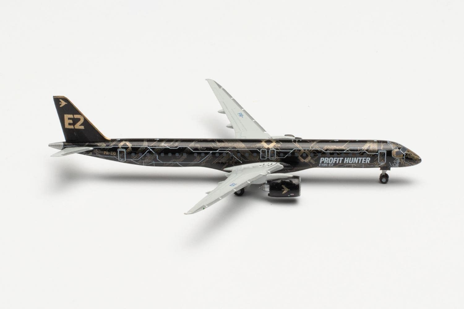herpa-wings-embraer-e195-e2-tech-lion-flugzeugmodell-1-500-metall image 1