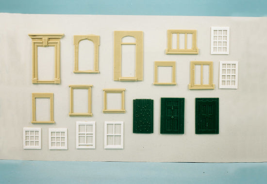 peco-wills-ss42-fenster-t-ren-set-oo-ho-bausatz image 1