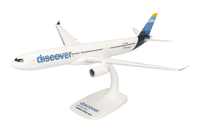 herpa-snapfit-discover-airlines-a330-300-flugmodell-1-200-kunststoff image 1
