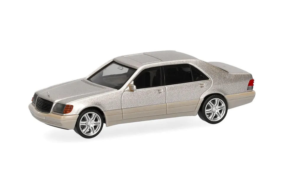 herpa-mercedes-benz-600-sel-v12-modellauto-1-87-silber image 1