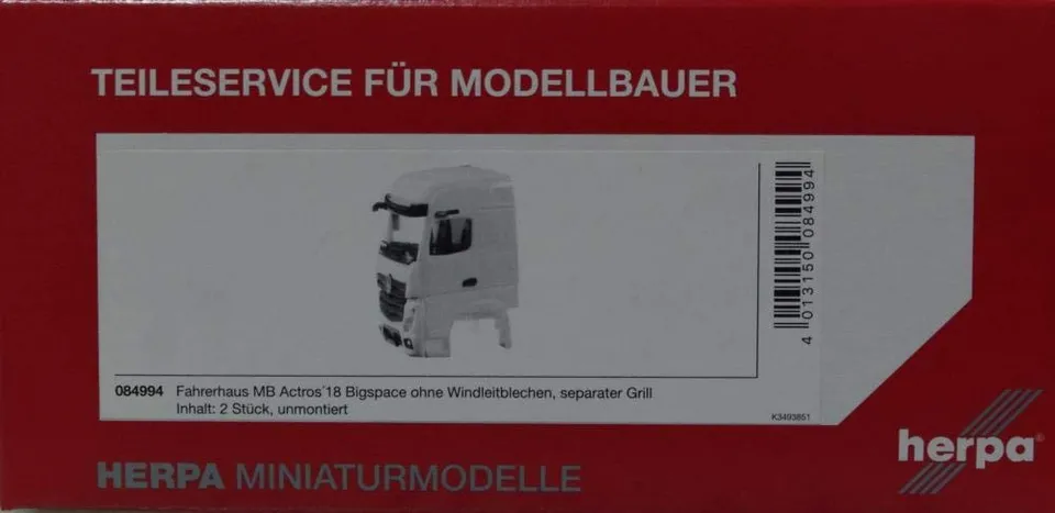 herpa-minikit-mercedes-actros-bigspace-fahrerhaus-modell-1-87-2-st-ck image 1