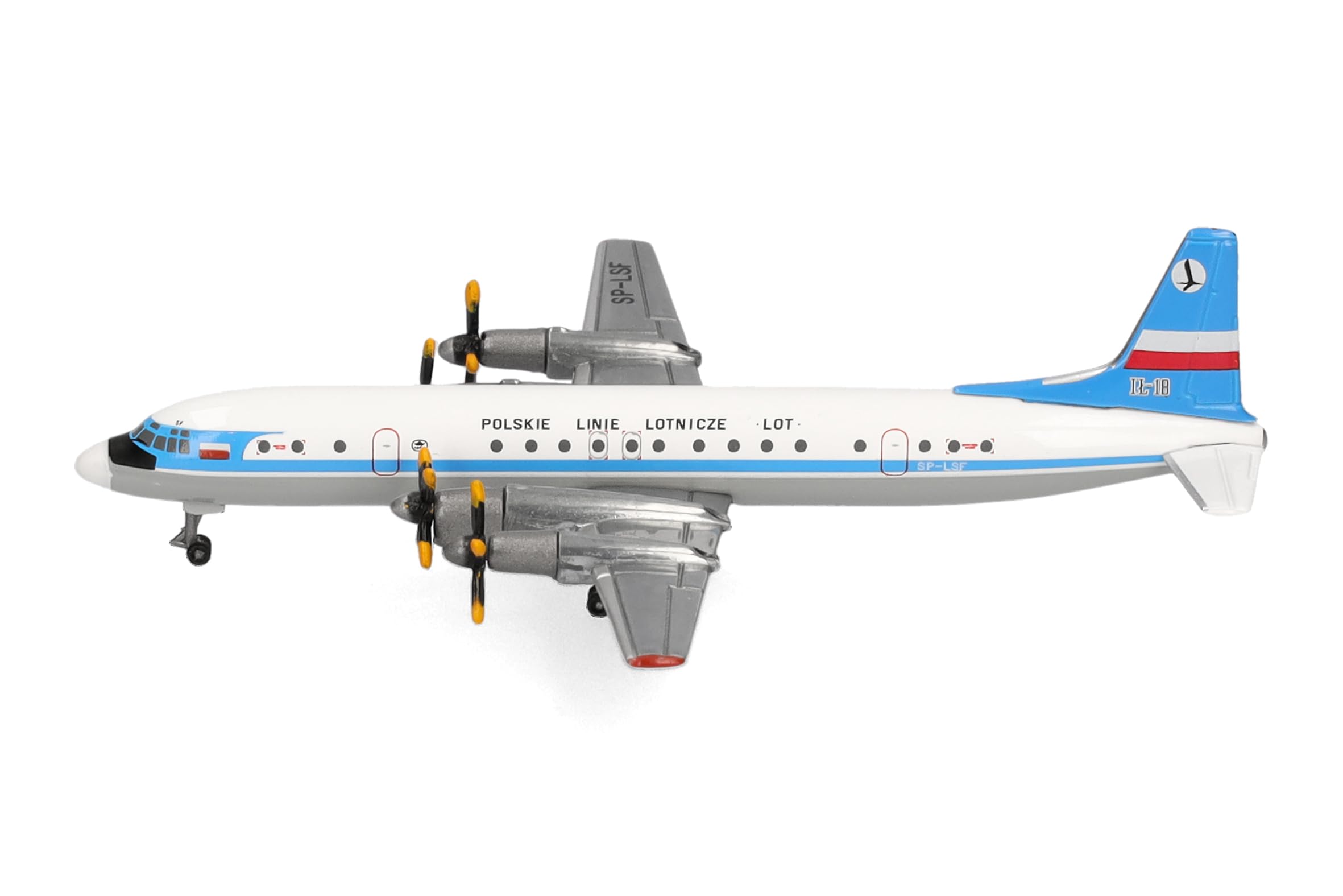 herpa-wings-lot-ilyushin-il-18-flugzeugmodell-1-500-metall image 2
