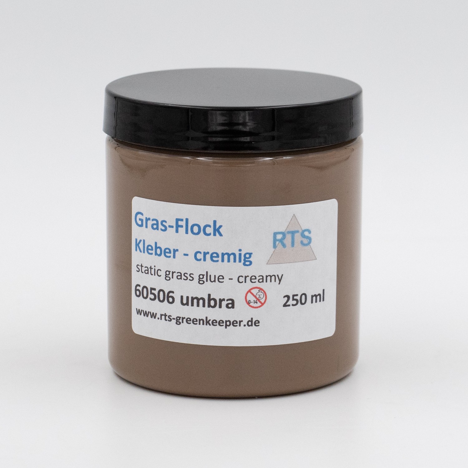 rts-greenkeeper-gras-flock-kleber-cremig-umbra-250-ml image 1