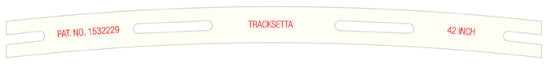 peco-tracksetta-oot42-gleisschablone-42-zoll-radius-oo-ho image 1