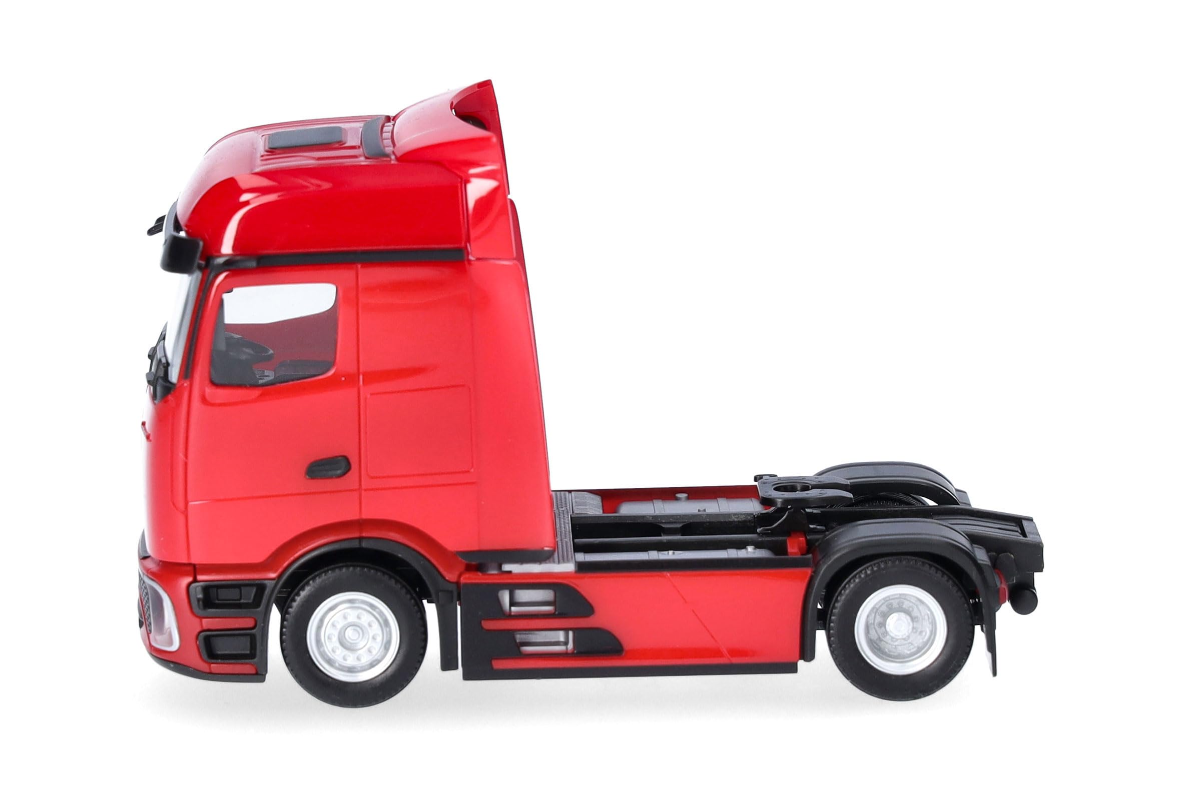 herpa-cars-trucks-actros-l-procabin-zugmaschine-lkw-modell-rot image 4