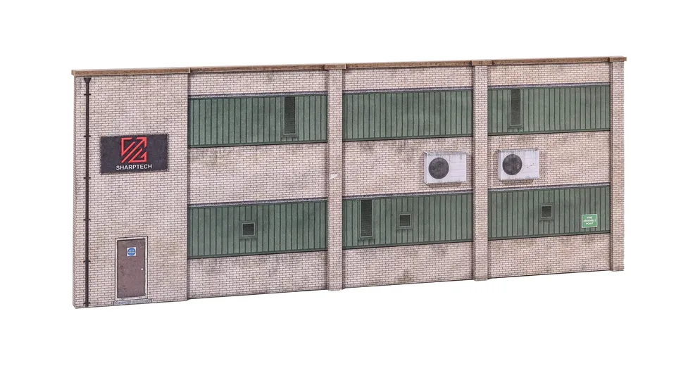 scale-model-scenery-kx018-industriegeb-ude-oo-h0-relief image 1