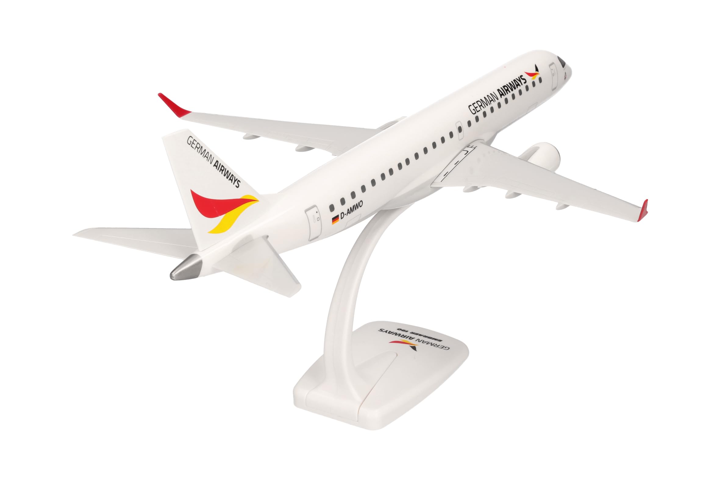 herpa-snapfit-german-airways-embraer-e190-modellflugzeug-1-100 image 3