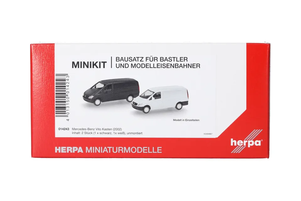 herpa-minikit-mercedes-benz-vito-kasten-w639-modellauto-1-87-2-st-ck image 1
