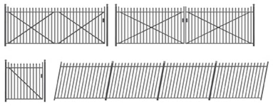 ratio-435-spear-fencing-zaun-bausatz-oo-ho-tore image 1