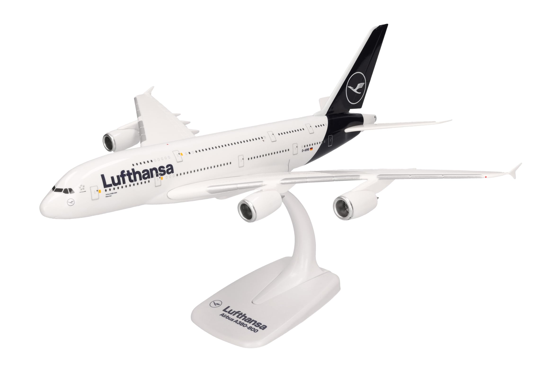 herpa-612319-lufthansa-a380-flugzeugmodell-1-250-kunststoff image 1