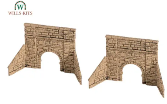 peco-wills-ss38-viehdurchlass-bausatz-h0-oo-stein-2er-pack image 1