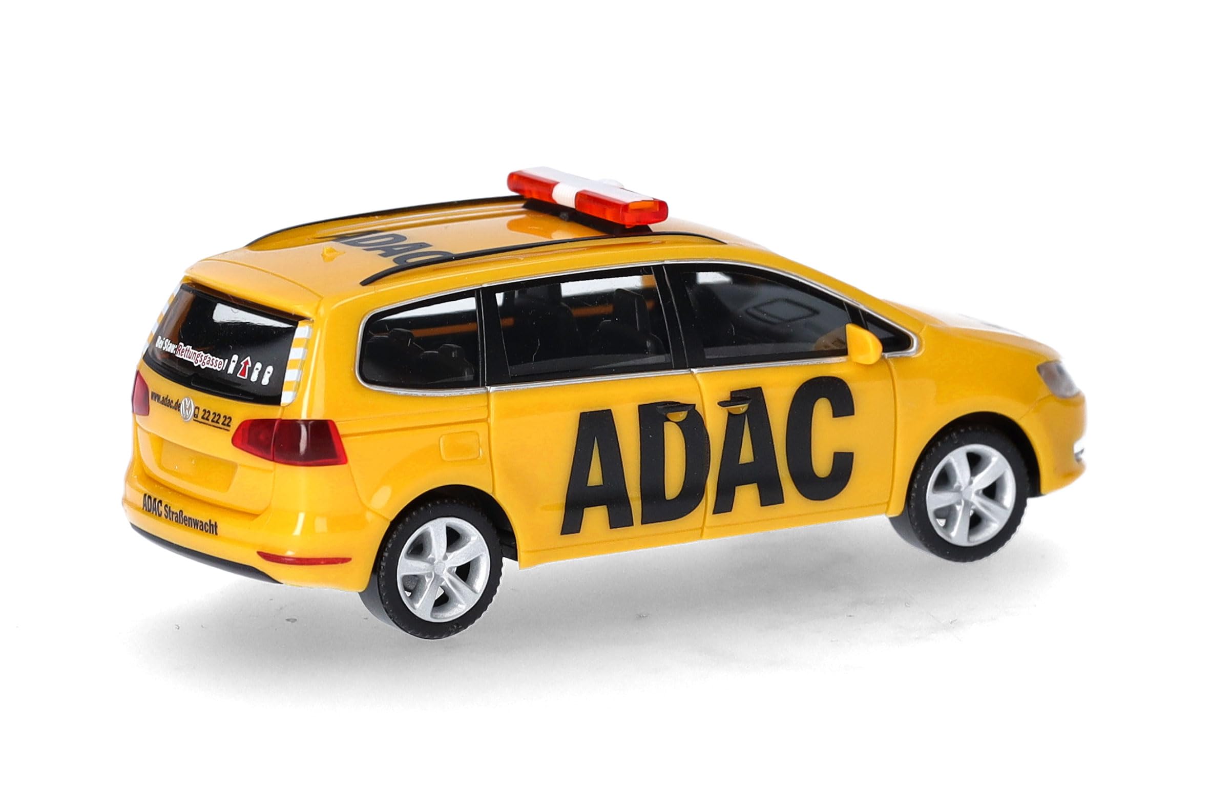 herpa-vw-sharan-adac-modellauto-1-87-gelb image 2