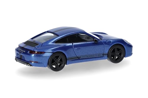 herpa-porsche-911-991-carrera-4s-modellauto-1-87-saphierblau image 7