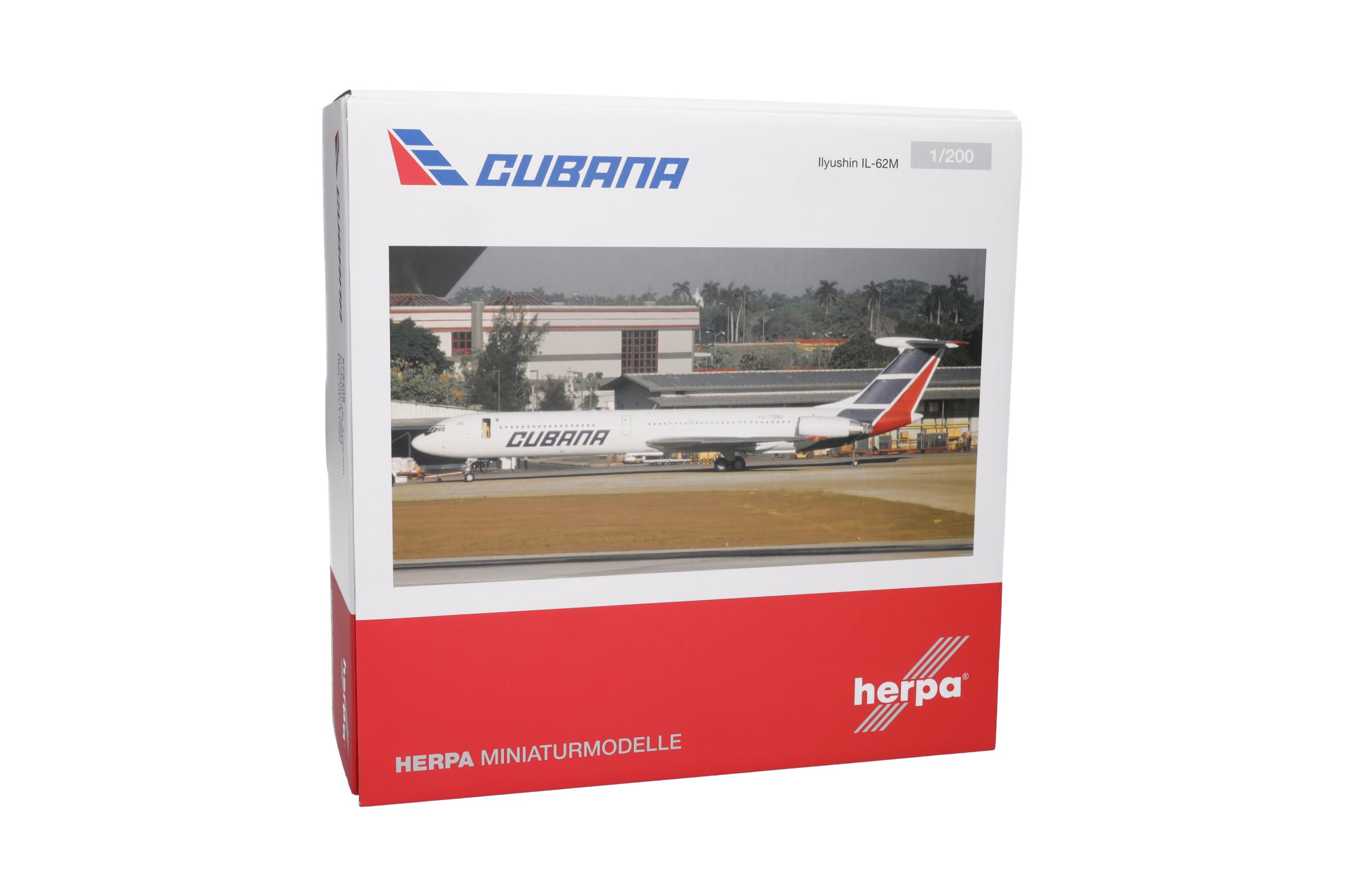 herpa-wings-cubana-il-62m-flugzeugmodell-1-200-metall image 5