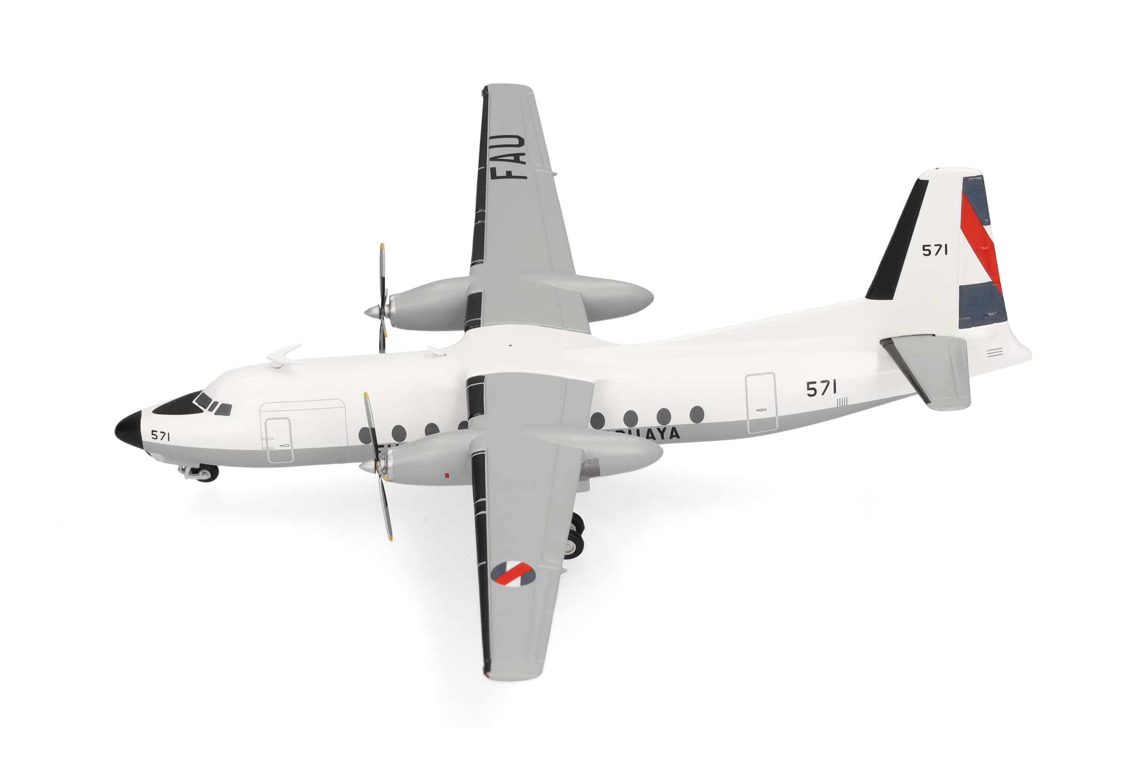 herpa-fairchild-fh-227d-uruguayan-air-force-1-200-metall image 2
