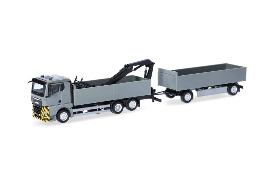 herpa-man-tgx-gn-pritschen-h-ngerzug-ladekran-lkw-1-87 image 1