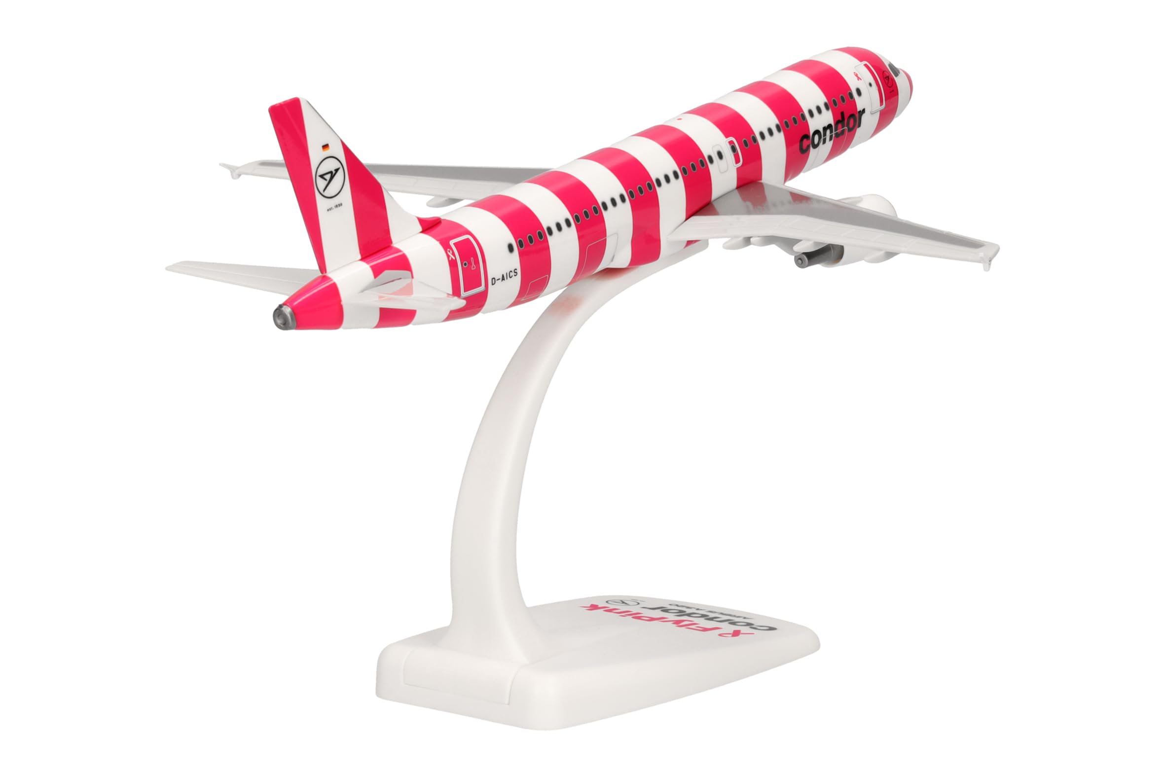 herpa-snapfit-condor-airbus-a320-flypink-flugzeugmodell-1-200 image 4