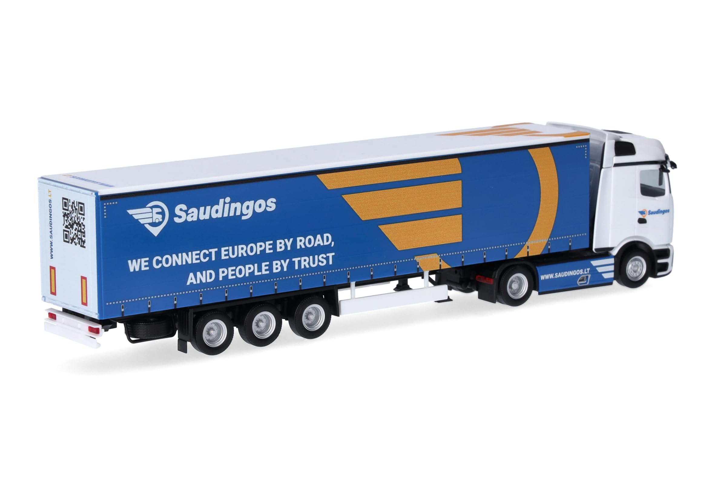 herpa-mercedes-actros-l-sattelzug-lkw-modell-1-87-saudingo image 2