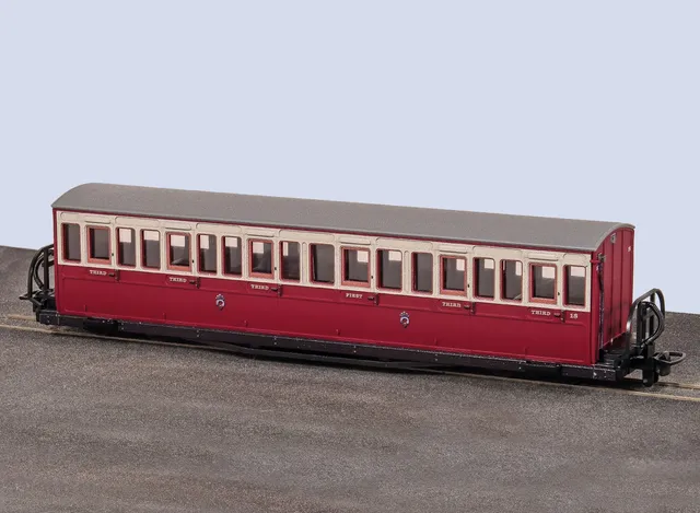 peco-gr-602b-oo-9-bowsider-personenwagen-rot-creme-nr-18 image 1