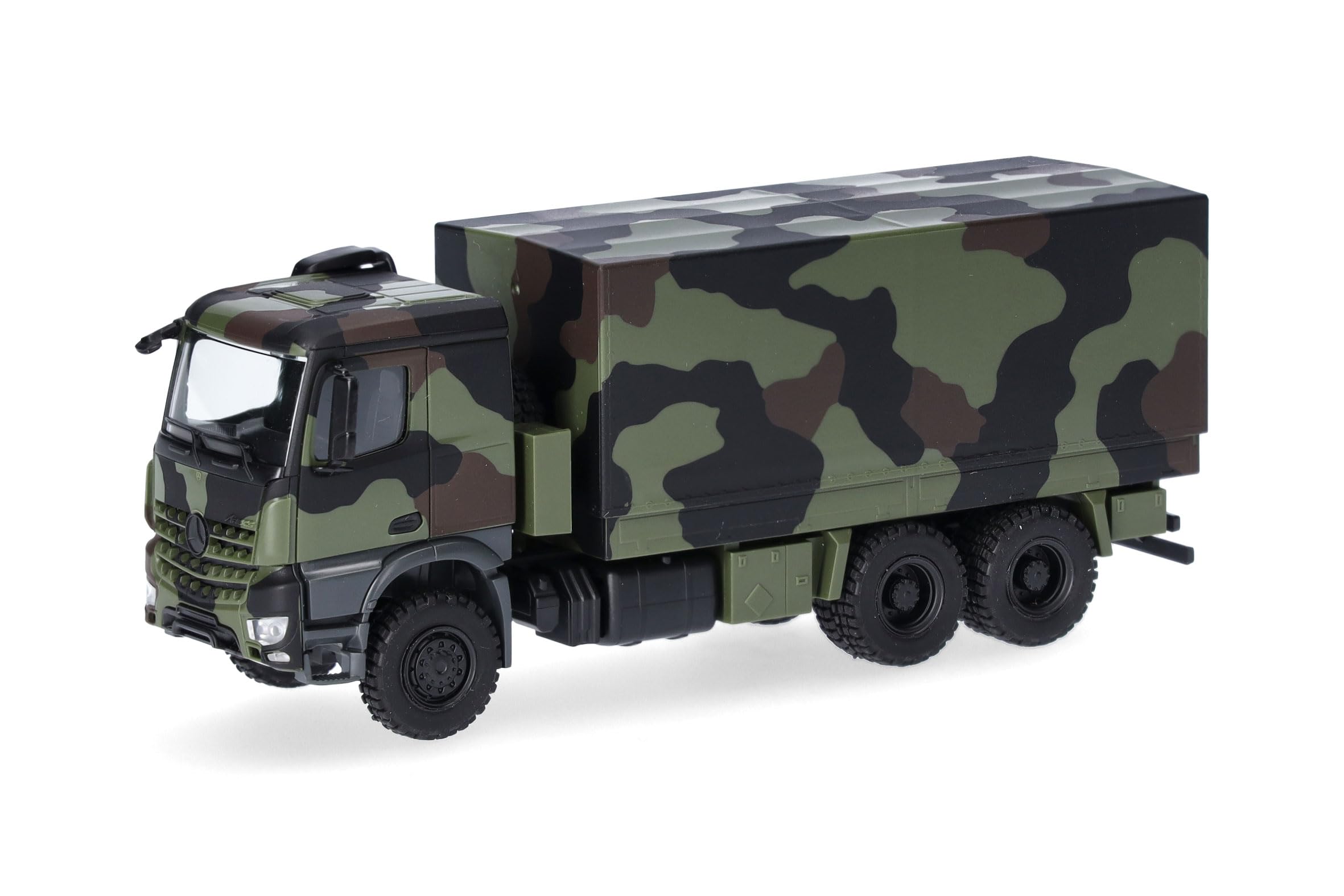 herpa-mercedes-arocs-6x6-pritsche-plane-camouflage-1-87 image 1