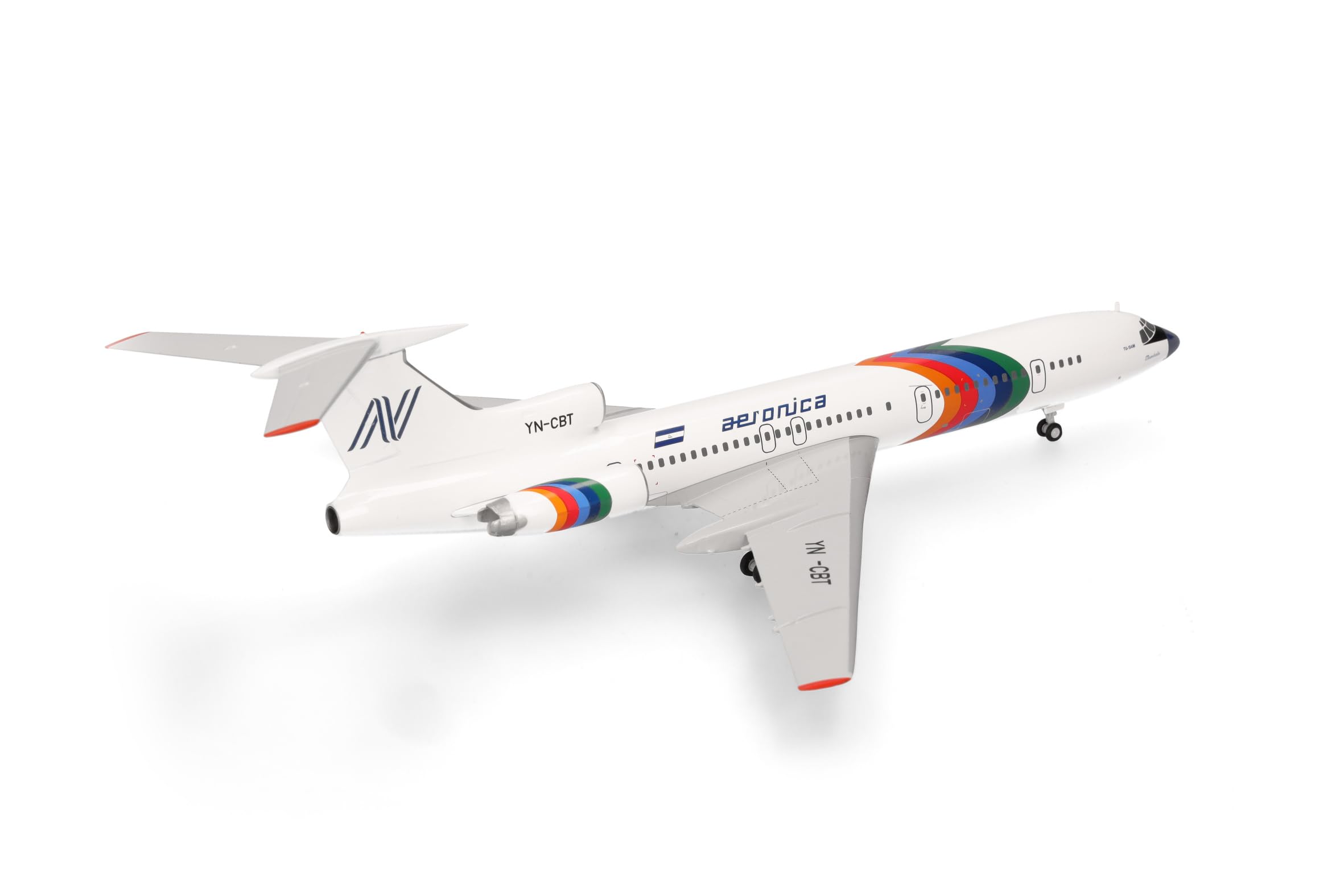 herpa-wings-aeronica-tupolev-tu-154-modellflugzeug-1-200-metall image 3