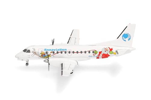 herpa-wings-finnaviation-saab-340-modellflugzeug-1-200-metall image 6