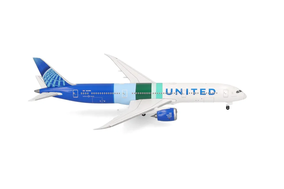 herpa-wings-united-boeing-787-9-modellflugzeug-1-500-saf-n24988 image 1