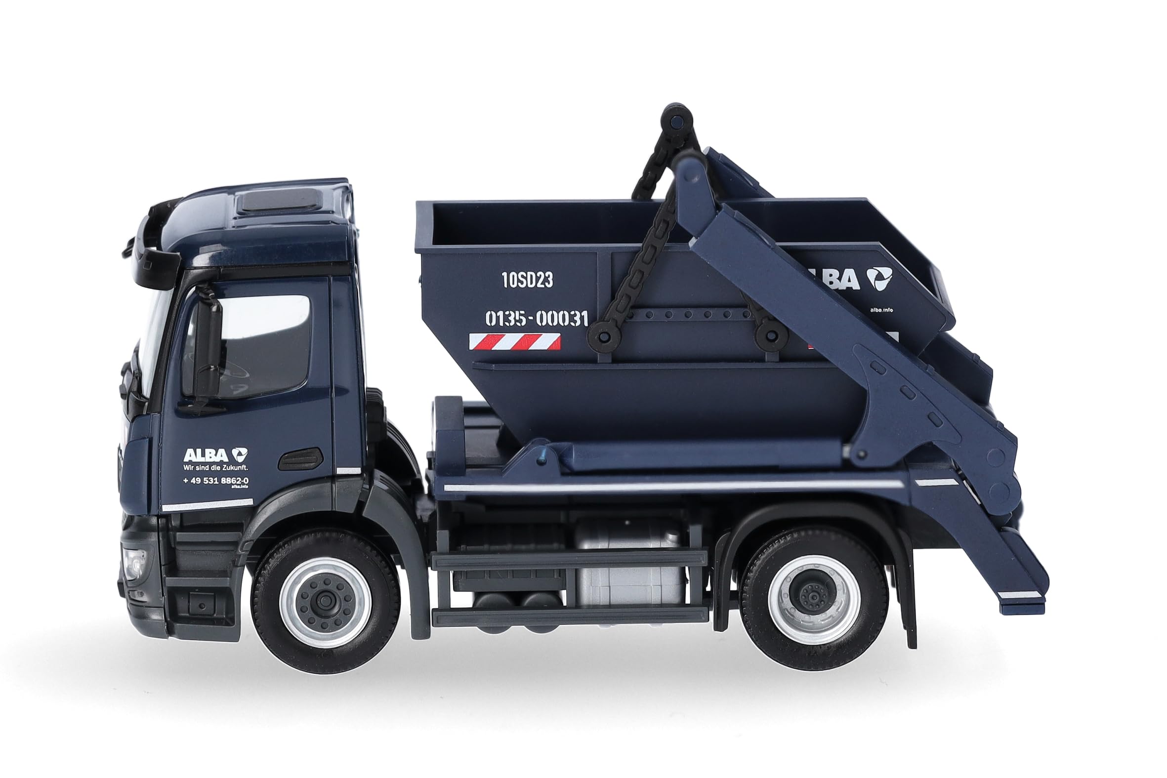 herpa-mercedes-actros-s-absetzkipper-ak12-modell-lkw-alba-1-87 image 4