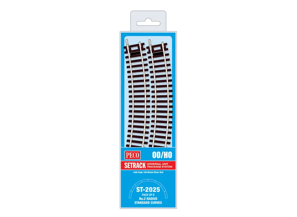 peco-st2025-setrack-gleisbogen-r2-code-100-oo-ho-8er image 1