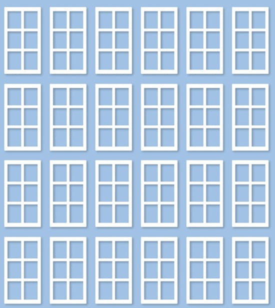 peco-ratio-139-stellwerk-fenster-bausatz-oo-ho-great-western-paar image 1