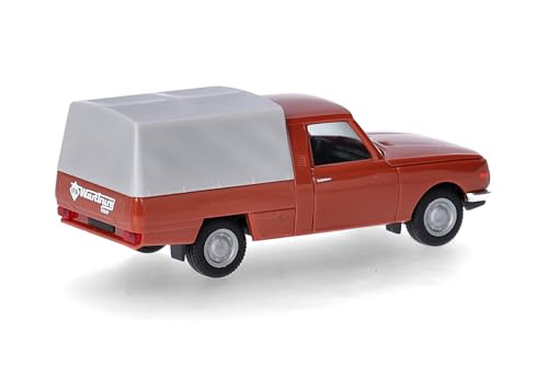herpa-wartburg-353-trans-66-modellauto-braun-mit-plane-1-87 image 7