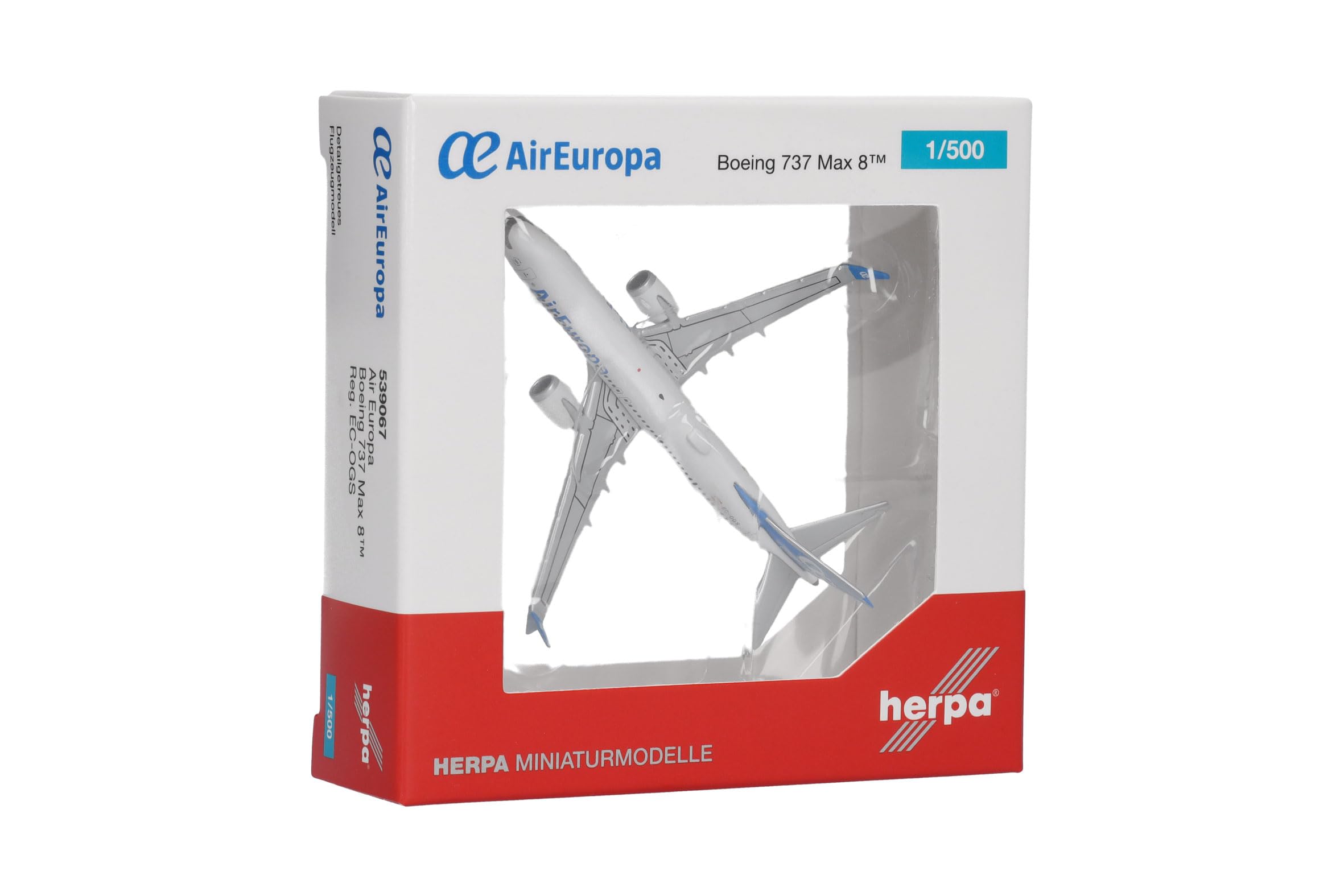 herpa-wings-air-europa-boeing-737-max-8-flugzeug-1-500-metall image 5