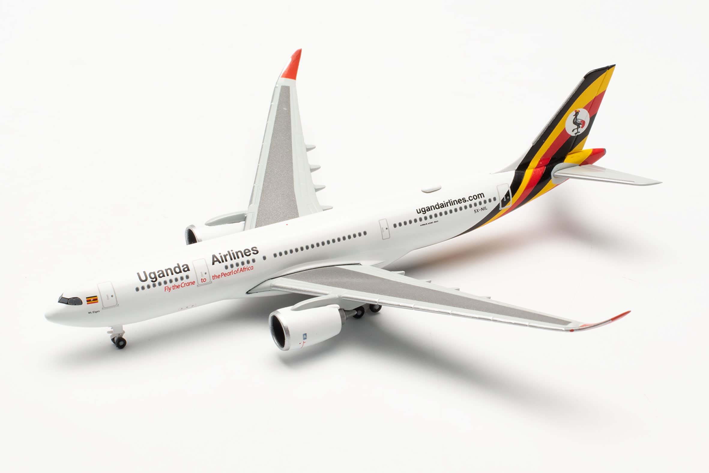 herpa-wings-airbus-a330-800neo-flugzeugmodell-uganda-airlines-5x-nil image 4