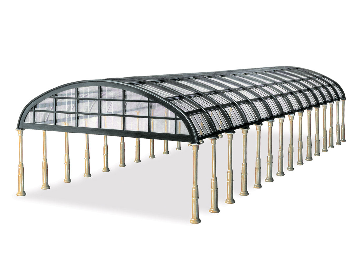 peco-lk20x-bahnhofsdach-bausatz-oo-2-st-ck-gesamt-254-mm image 1