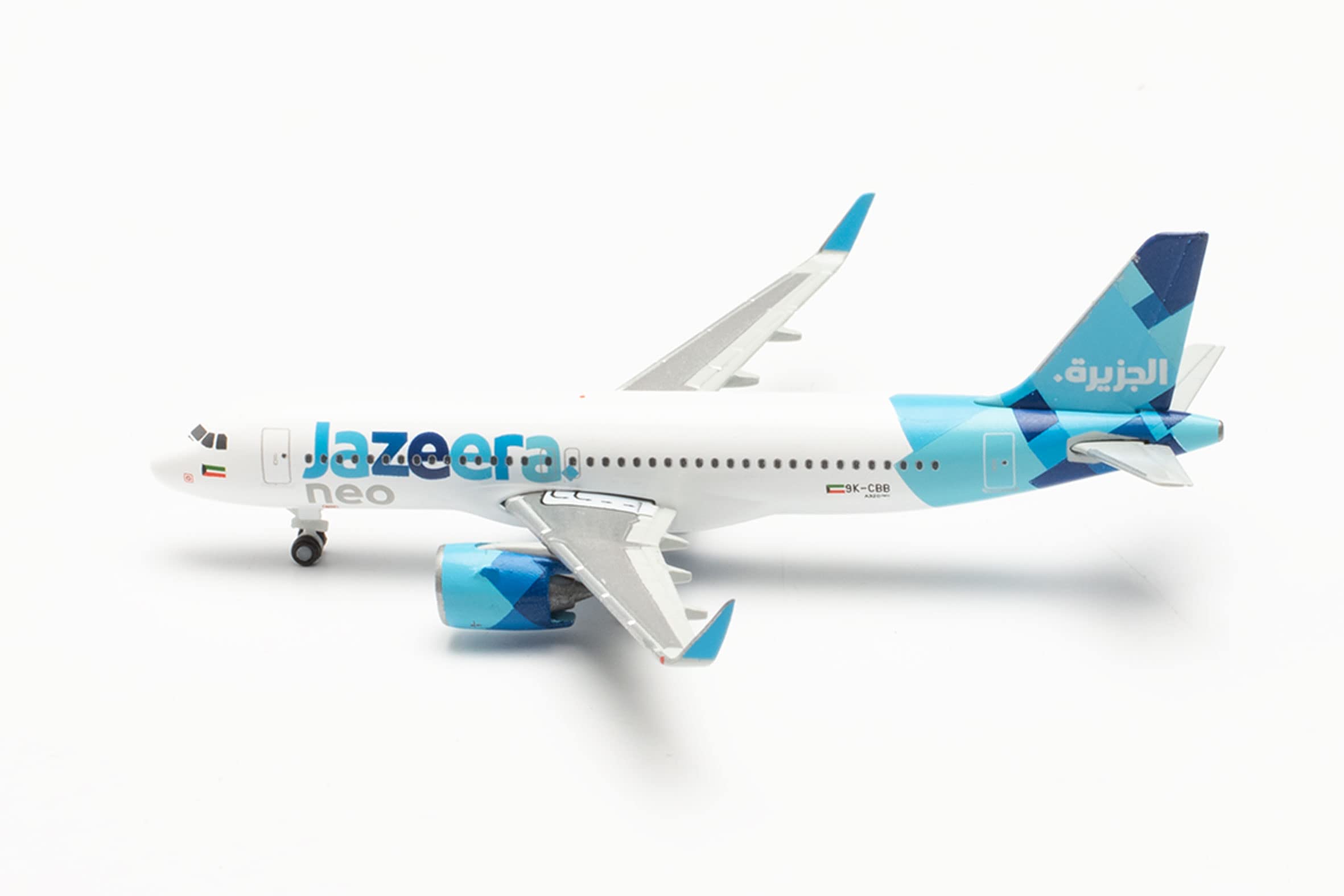 herpa-wings-airbus-a320neo-flugzeugmodell-1-500-jazeera image 2