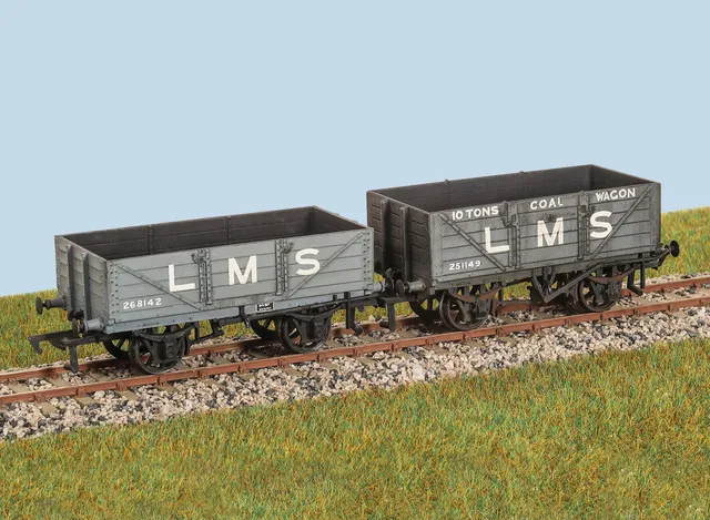 parkside-pc576-oo-h0-lms-kohlewagen-set-2-st-ck-bausatz image 1